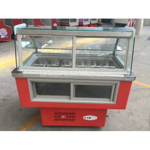 Comercial Refrigerator Food Fresh Counter Cake Showcase